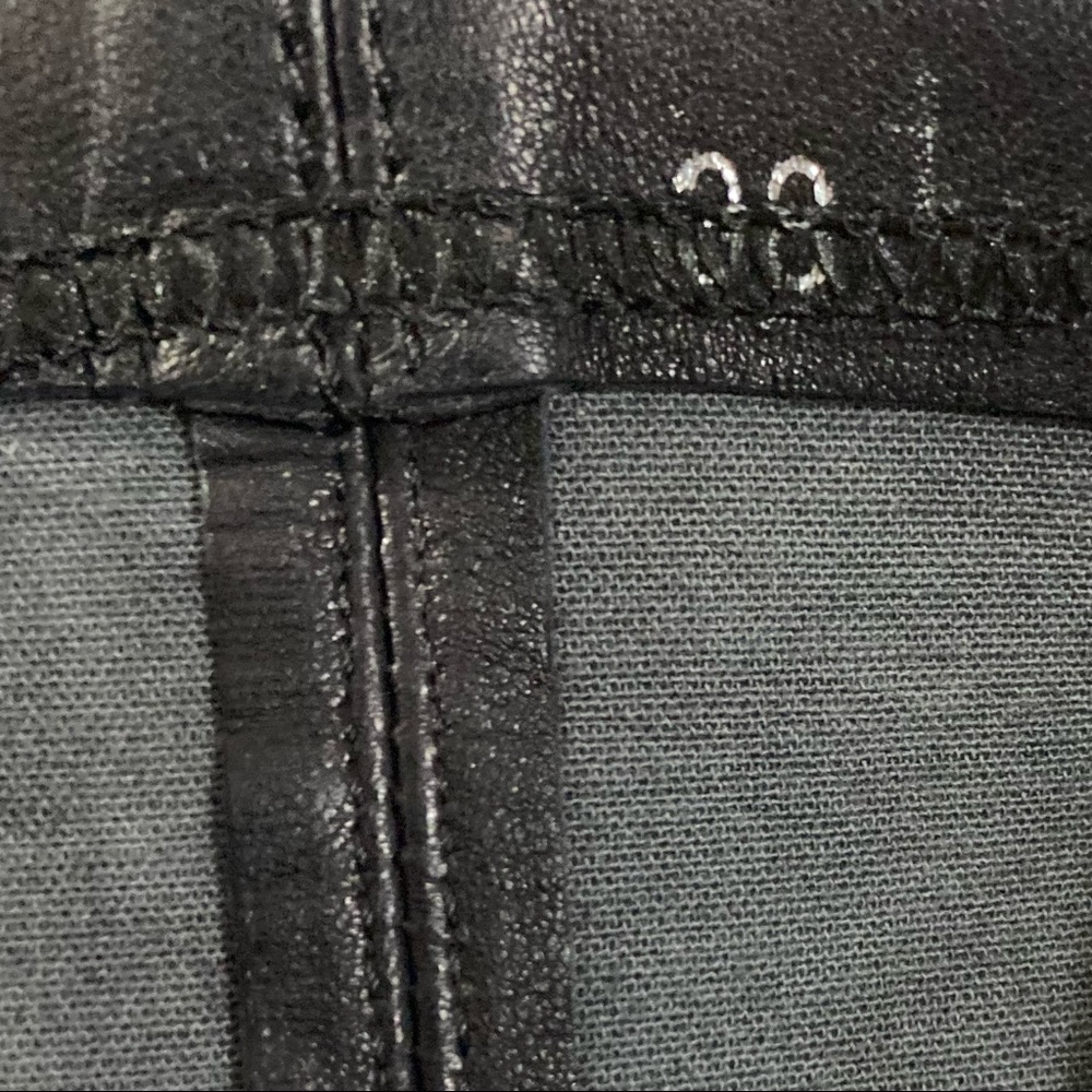 Pantanetti Leather & Stretch Vinyl Platform Combat Boots Sz 8 EUC - Picture 14 of 14